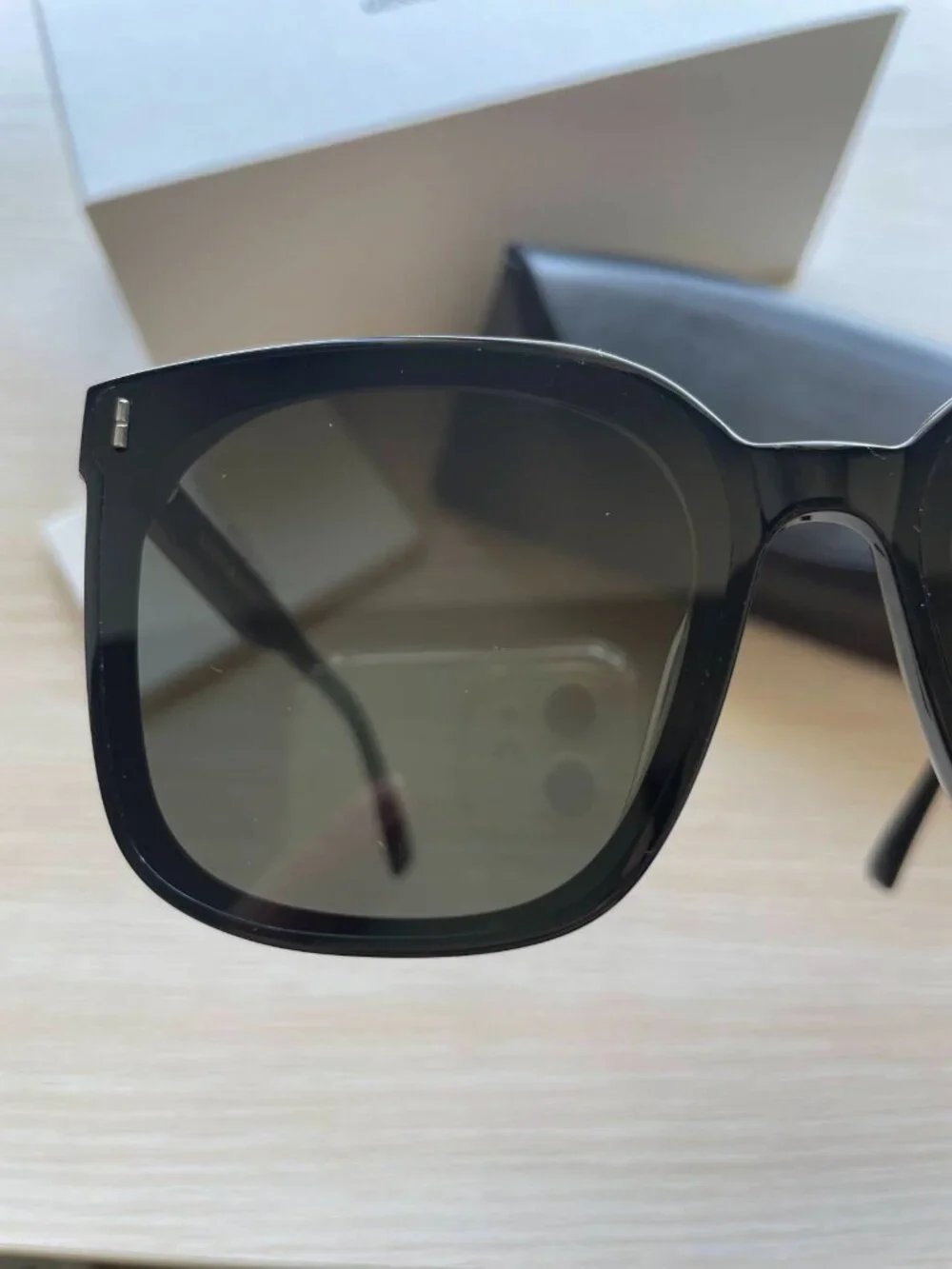 Gentle Monster FRIDA C1 Black Oversized Sunglasses